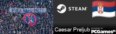 Caesar Preljub Steam Signature