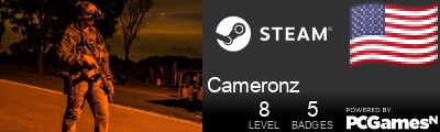 Cameronz Steam Signature