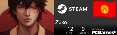 Zuko Steam Signature