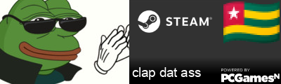 clap dat ass Steam Signature