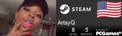 ArtsyQ Steam Signature