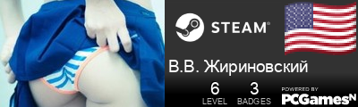 В.В. Жириновский Steam Signature