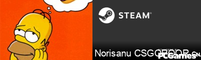 Norisanu CSGOPOOR.com Steam Signature