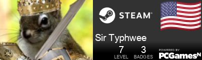 Sir Typhwee Steam Signature