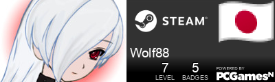 Wolf88 Steam Signature