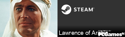 Lawrence of Arabia Steam Signature