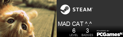MAD CAT ^.^ Steam Signature
