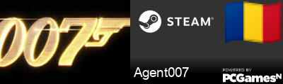 Agent007 Steam Signature
