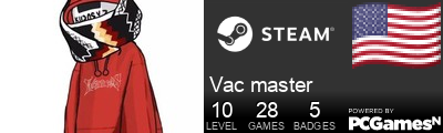 Vac master Steam Signature