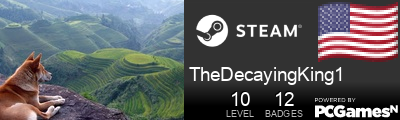 TheDecayingKing1 Steam Signature