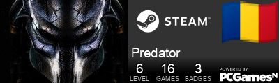 Predator Steam Signature