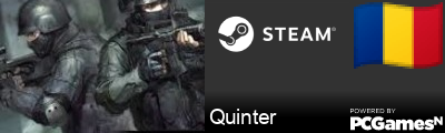 Quinter Steam Signature