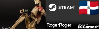 RogerRoger Steam Signature