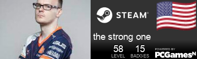 the strong one Steam Signature