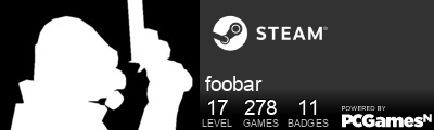 foobar Steam Signature