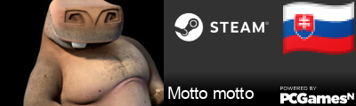 Motto motto Steam Signature