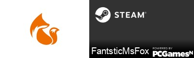 FantsticMsFox Steam Signature