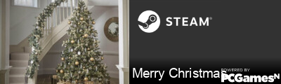 Merry Christmas Steam Signature
