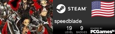 speedblade Steam Signature