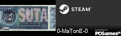 0-MaŢonE-0 Steam Signature