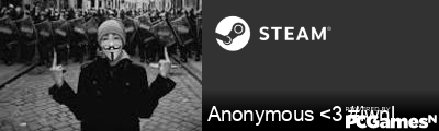 Anonymous <3 #iwnl Steam Signature