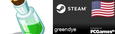 greendye Steam Signature