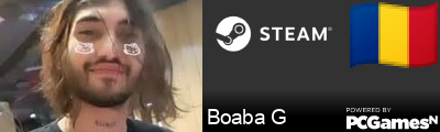 Boaba G Steam Signature
