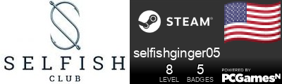 selfishginger05 Steam Signature