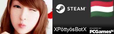 XPöttyösBotX Steam Signature