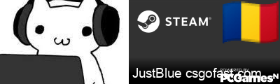 JustBlue csgofast.com Steam Signature