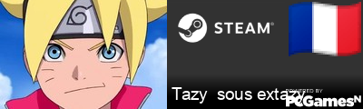 Tazy  sous extazy Steam Signature