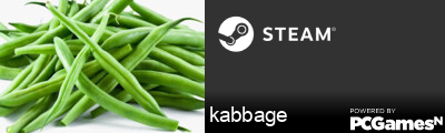 kabbage Steam Signature