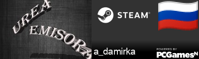 a_damirka Steam Signature