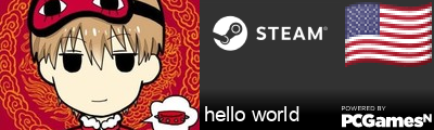 hello world Steam Signature