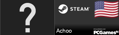 Achoo Steam Signature