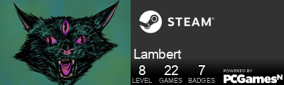 Lambert Steam Signature