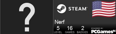 Nerf Steam Signature