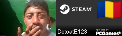 DetoatE123 Steam Signature