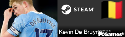 Kevin De Bruyne Steam Signature