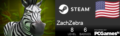 ZachZebra Steam Signature