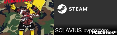 SCLAVIUS pvpro.com Steam Signature