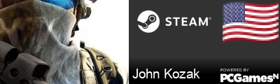 John Kozak Steam Signature