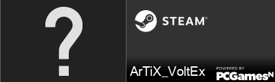 ArTiX_VoltEx Steam Signature
