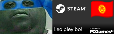 Leo pley boi Steam Signature