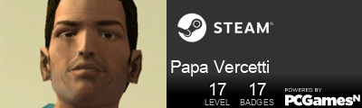 Papa Vercetti Steam Signature
