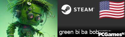 green bi ba bob Steam Signature