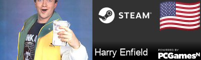 Harry Enfield Steam Signature