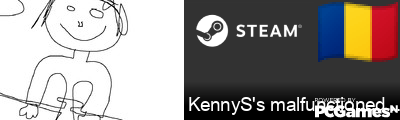 KennyS's malfunctioned brother Steam Signature