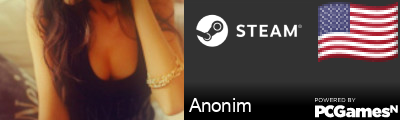 Anonim Steam Signature