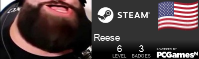 Reese Steam Signature